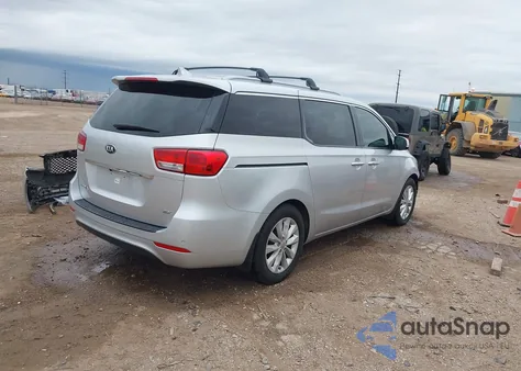 2015 Kia Sedona Ex from USA, damaged, VIN KNDMC5C15F6034242